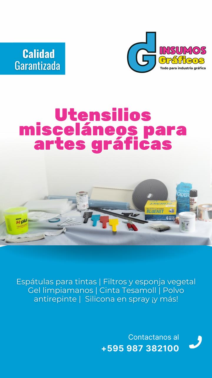 Imagen de UTENSILIOS DE IMPRESIÓN