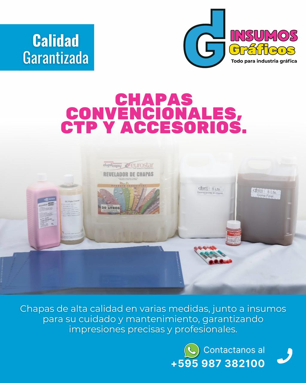 Imagen de CHAPAS CONVENCIONALES Y CTP