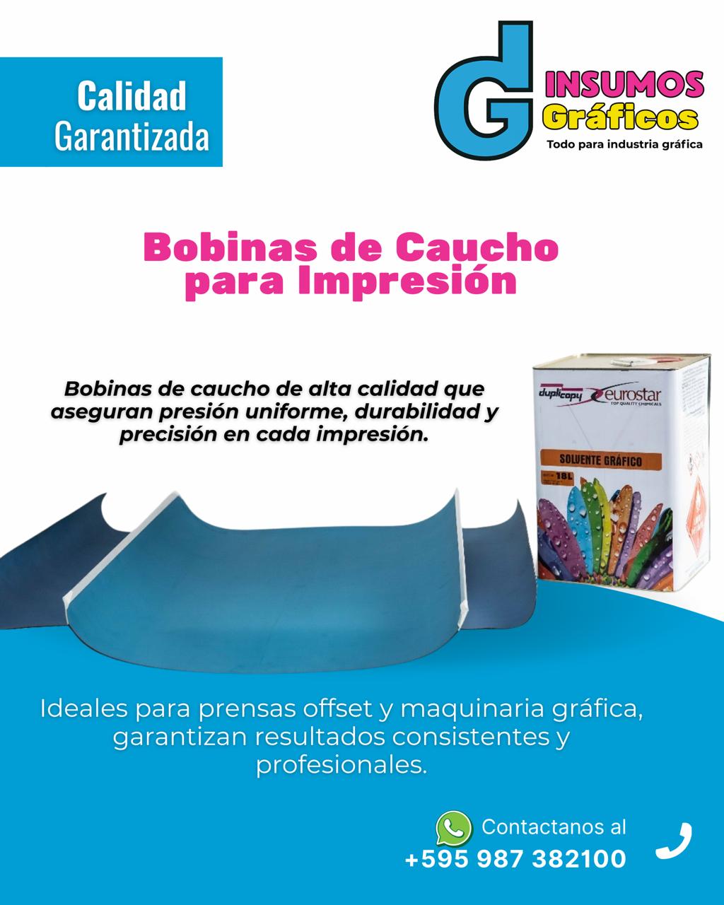 Imagen de BOBINAS DE CAUCHO Y CAUCHO ENVARILLADO 